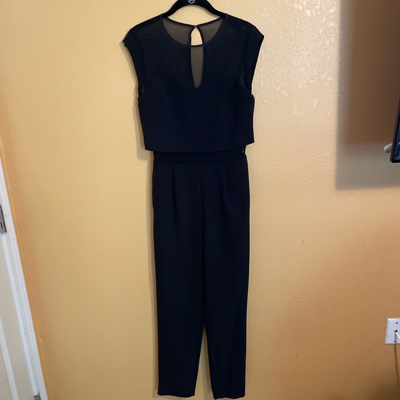 Express Black Sleeveless Jumpsuit - Picture 1 of 3